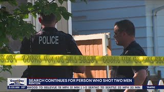 Search continues for person who shot two men in Renton | FOX 13 Seattle