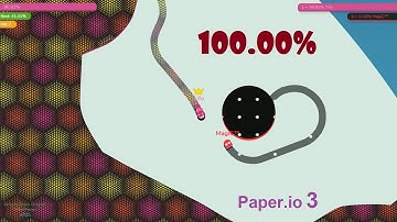 Paper.io 3 Map Control: 100.00% [Epic Slither.io]