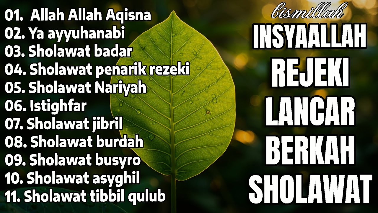 SHOLAWAT JIBRIL TERPOPULER 2026 | BUSYRO & BURDA MERDU TERBARU PENENANG PIKIRAN 2026 ✨