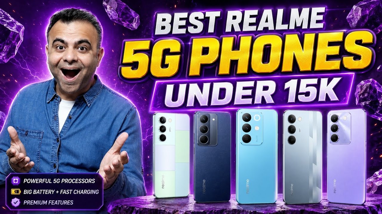 Best Realme 5G Phones Under ₹15,000 🔥 Battery King vs Speed Beast! 😳 ...