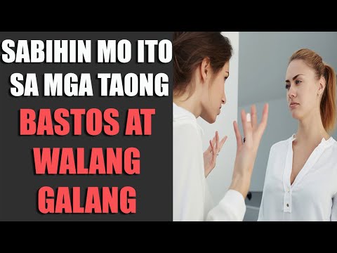 Video: 3 Mga Paraan upang Malaman ang Mga Katangian ng isang Bastos na Tao