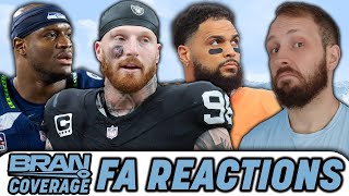 Free Agency Reactions &amp; NO MORE CROSBY DEAL? - Bran Coverage Podcast 3/11