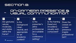 Academic Presentation Evaluation-Part 2