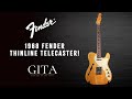 1968 fender thinline telecaster  martin meets guitars