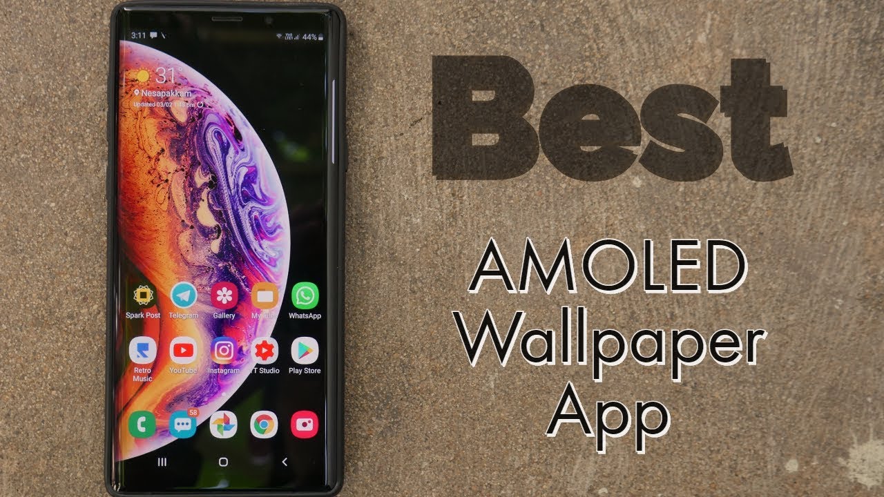 Best AMOLED Wallpaper App for any Phone 2019 YouTube