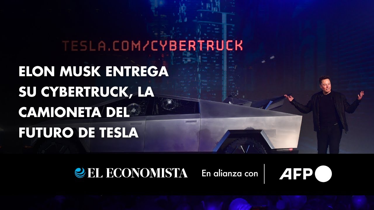 Elon Musk entrega su Cybertruck, la camioneta del futuro de Tesla - YouTube