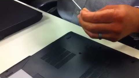 How to exchange a hard Drive - Dell E6400 series