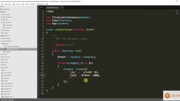 Laravel 5.5 - Query Builder - set Database View and Controller - part 1