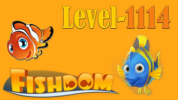 Save  fish game / fishdom / level 1114 / fishdom level 1114