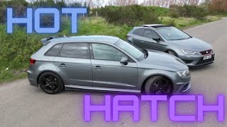 CRAZY Hot Hatch LINEUP | Audi RS3 | Audi S3 | Cupra Leon