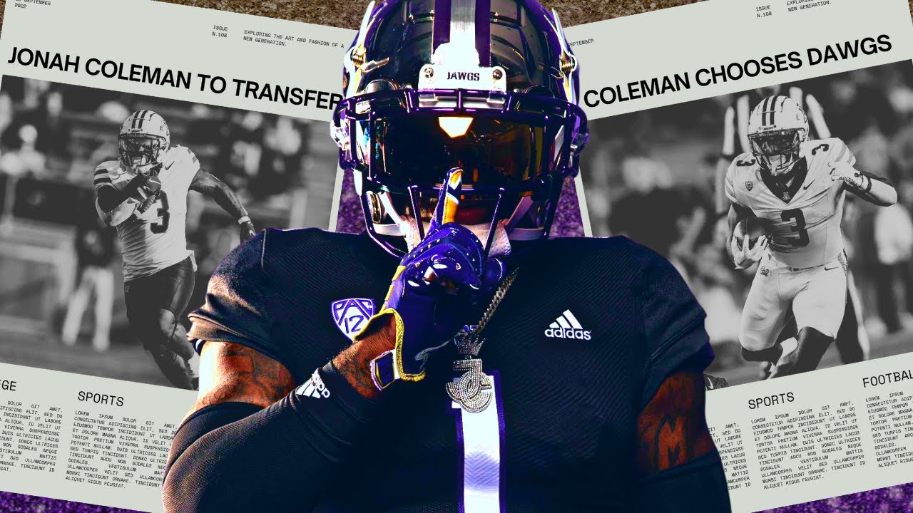 The Next Great Washington Huskies Running Back (Jonah Coleman) YouTube