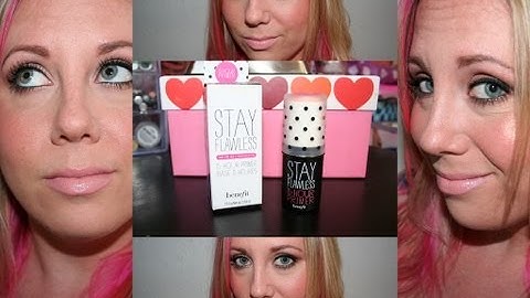 NEW FROM BENEFIT! STAY FLAWLESS: 15 HR PRIMER REVIEW & DEMO