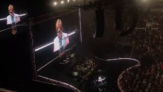 Tribute speech to Pegi Young - Elton John - Farewell Yellow Brick Road Tour - SAP Center - San Jose