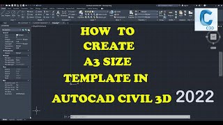 Cara membuat Template ukuran A3 di AutoCad civil 2022