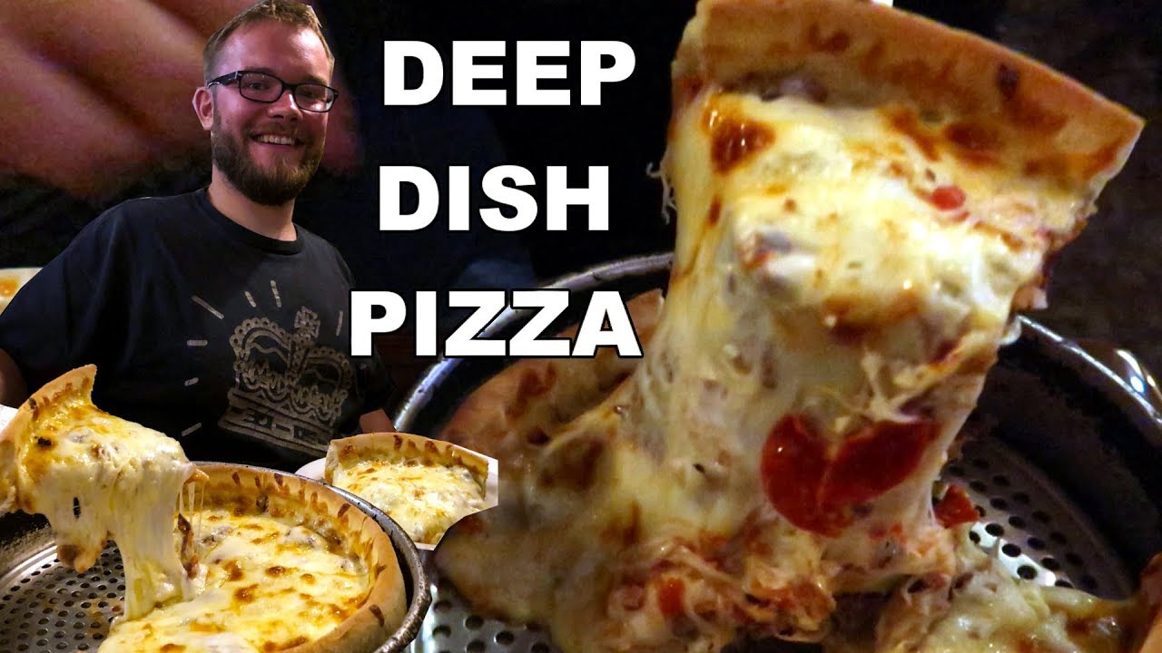 NAJBARDZIEJ EKSTREMALNA PIZZA NA ŚWIECIE - próbujemy jej w Chicago | GASTRO VLOG #180