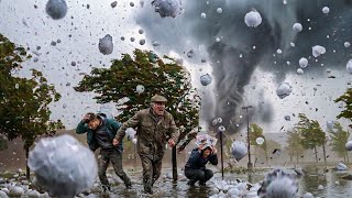 Extreme Weather Chaos in Italy! Catanzaro Floods, Giant Hail, Tornado Caught on Camera | July 24