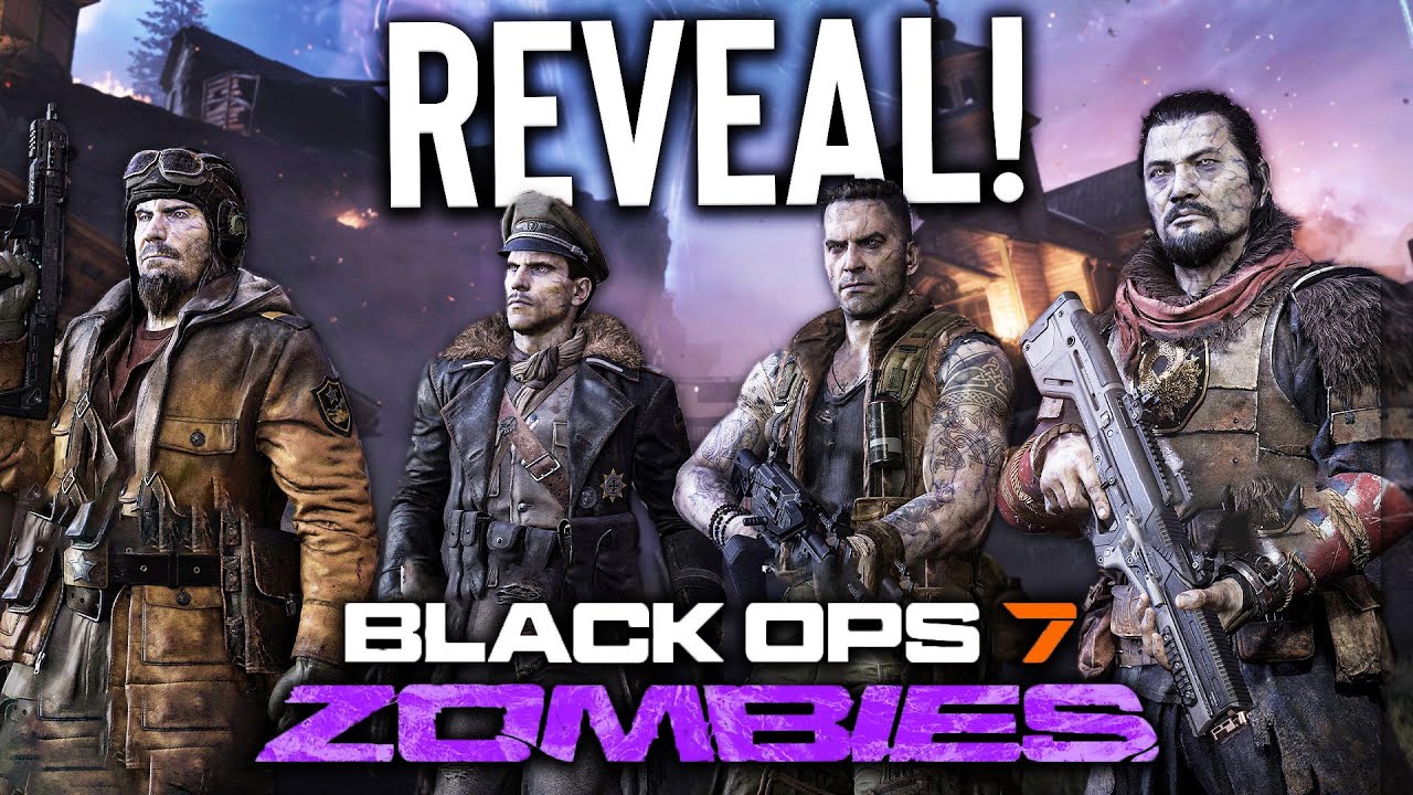 OFFICIAL BLACK OPS 7 ZOMBIES GAMEPLAY REVEAL REACTION!! - YouTube