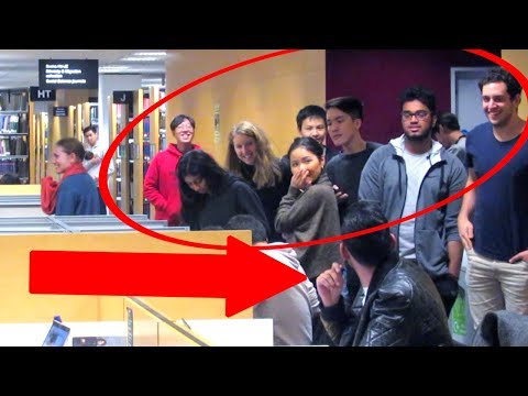accidentally-blasting-embarrassing-songs-in-the-library-prank!
