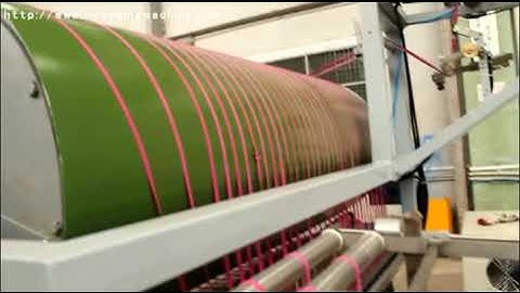 Elastic tapes dyeing machine