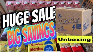 BIG SAVINGS 😳😳😳MATSMART SHOPPING UNBOXING!!