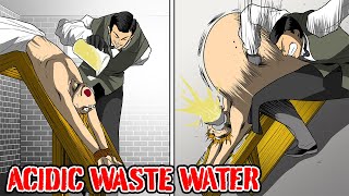 [Torture] Force Feeding Acidic Waste Water [Manga Dub]