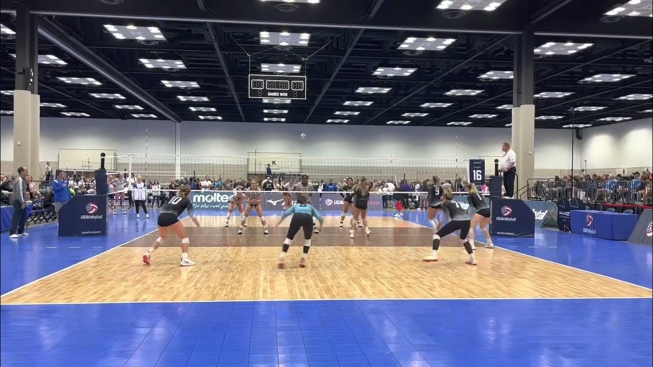 USAV Nationals 7 L/DS 2024 Colorado Juniors 16 Sherri; J. Eve McLaury