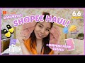 SHOPEE 6.6 HAUL! ANOTHER DAY ANOTHER BUDOL! | Nicole Caluag