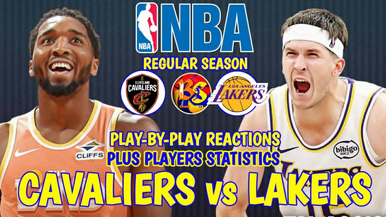LA LAKERS at CLEVELAND I NBA SEASON 2025-26 I PLAY-BY-PLAY REACTIONS & PLAYERS STATISTICS