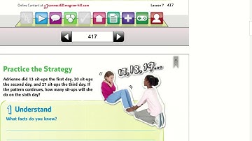 5th Grade Math Chapter 6 Lesson 7: Strategy Patterns