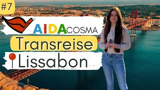 AIDACosma Vlog #7 - Transreise: Lissabon auf eigene Faust | Denise Darleen