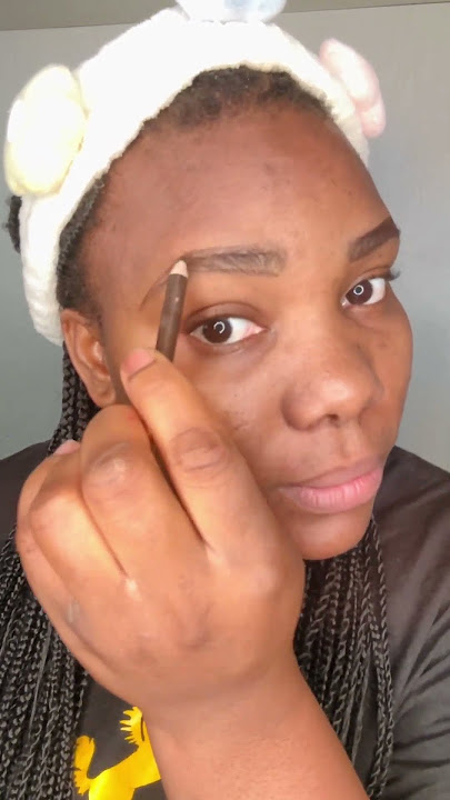 Simple eyebrows tutorial DIY makeup makeover #minimakeover #makeup #unstoppable