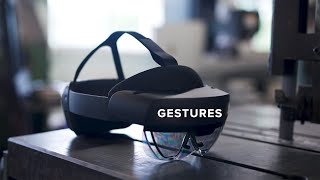 HoloLens 2 how to Air Tap and use Gestures