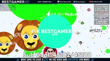 Agario World Record! 700 Facebook Bots for AGARBOT.OVH! (BESTGAMER!)