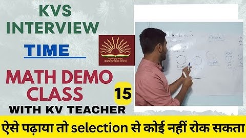 kvs interview demo teaching kvs interview preparation kvs experience kvs prt tgt pgt interview