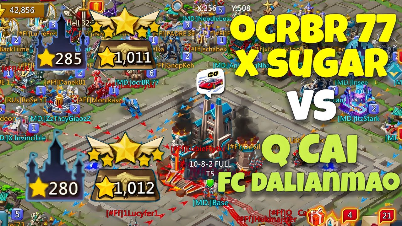 Lords Mobile - The Best Clash of Emperors at K440. Bad Day For Q Cai ...