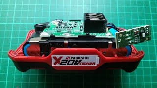 Lidl Parkside X20V Team Battery  Strip Down & Analysis