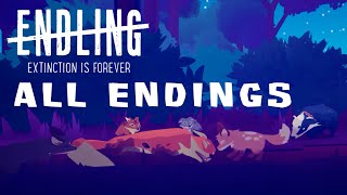 Endling  Extinction is Forever All Endings (PS4) ~ Alternate Ending ~ (Warning: Very Sad)