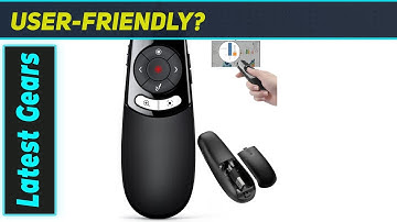 Best 2-in-1 USB A/C Wireless Presenter Remote: Digital Pointer & Magnifier Power!