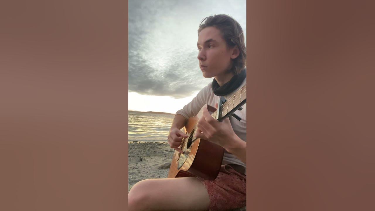 Here comes the Sun by the ocean