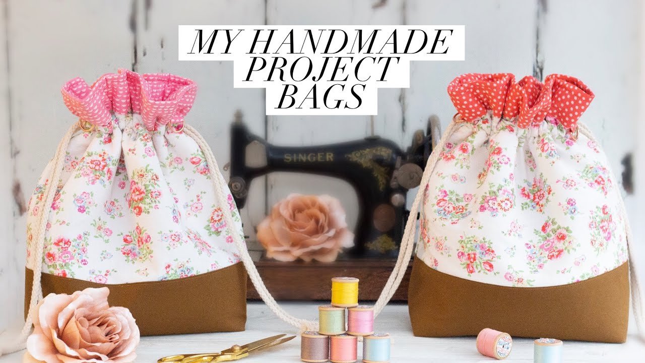 Making a quilted project bag inspired by PetiteKnit 