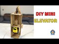 Build a Working Cardboard Elevator with Your Hands!