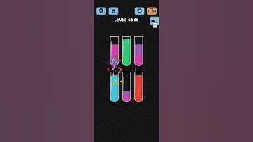 Water Color Sort Level 5536 Gameplay Solution WalkThrough