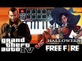 GTA 4 vs Free fire Theme | Halloween Game Theme | Song By Raj Bharath