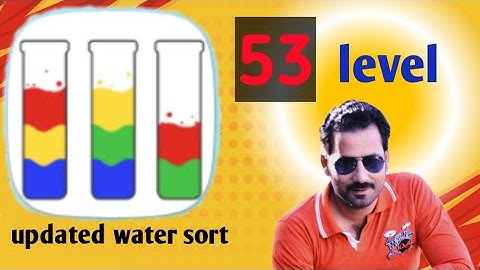 water sort color puzzle level 53 updated