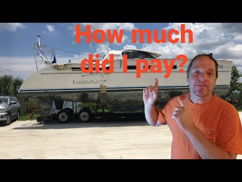 5 How much did it cost? How to buy a hurricane damaged boat or catamaran.