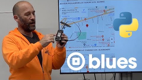 DIY: Tracking Device and Web App with IoT Modem (Blues, Python, Bottle, Google Maps API)