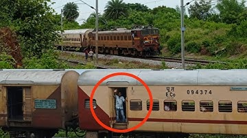 18525-Visakhapatnam Intercity Express ( BAM - VSKP ) #Indianrailways