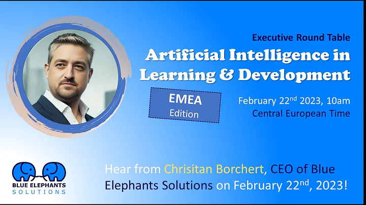 Learning & Development Executive Roundtable - "AI ...