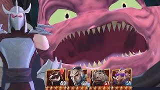 Tmnt Legends Shredder, Splinter, Bebop, Rocksteady, Casey Jones Vs Krang