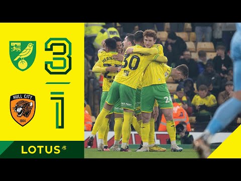 HIGHLIGHTS | Norwich City 3-1 Hull City | Dowell, Sara and Sarge on target! 🎯